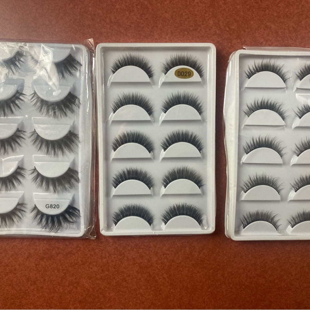Set of Dramatic False Eyelashes